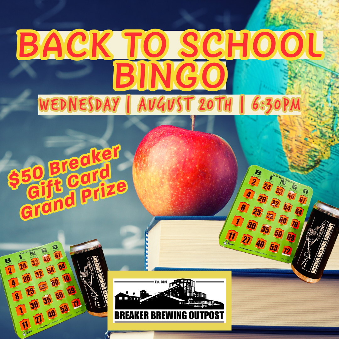 back to school bingo